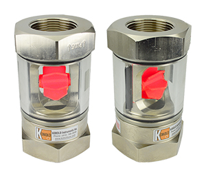 DAA - 自清洁旋叶流量视镜，易于维护